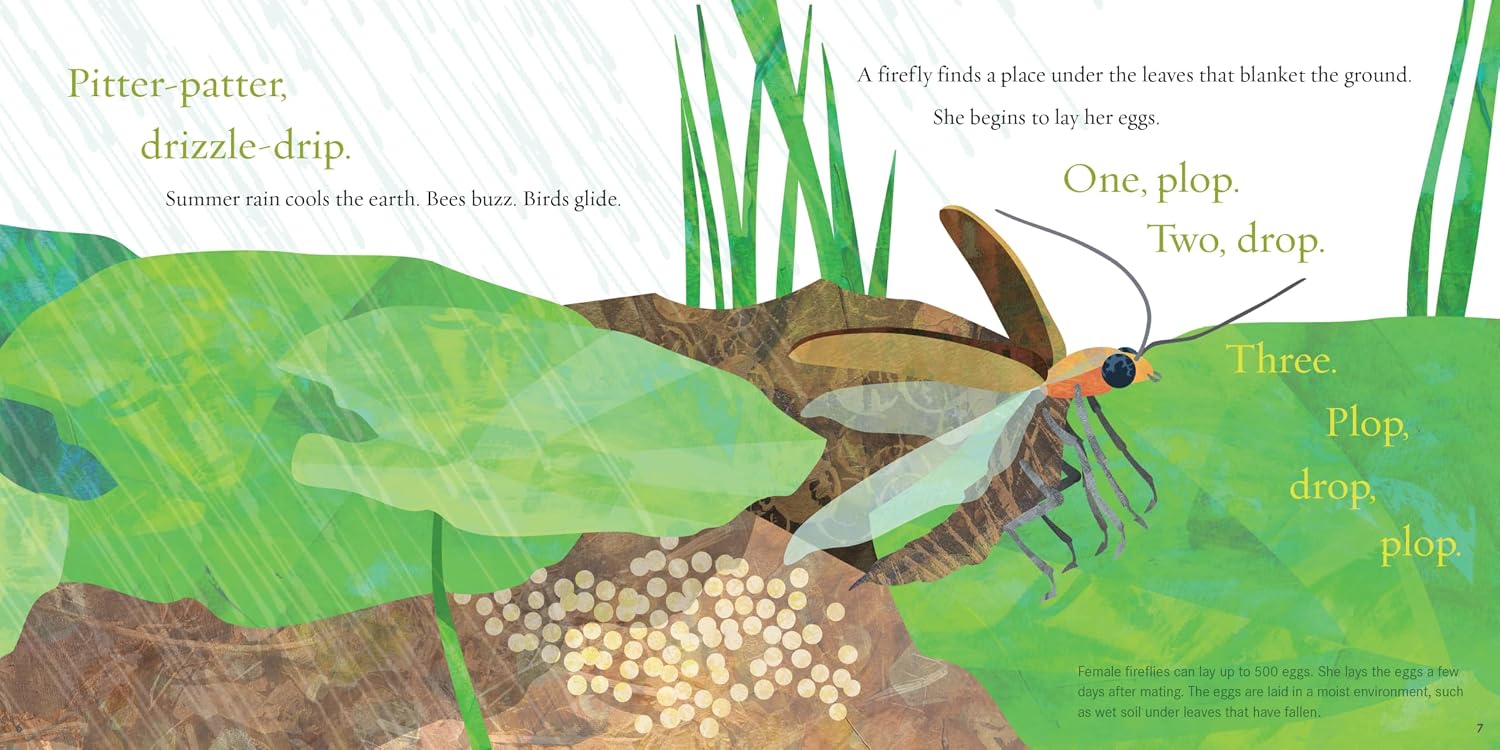 Detalle de Sleeping Bear Press Light the Sky, Firefly Hardcover Children’s Book