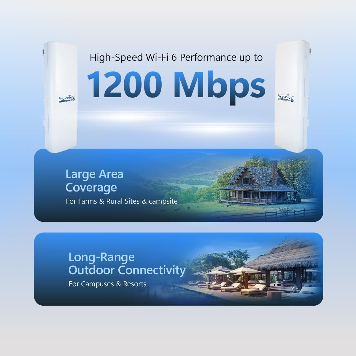Thumbnail 2 de EnGenius ENH500-AX Kit 5GHz Wi-Fi 6