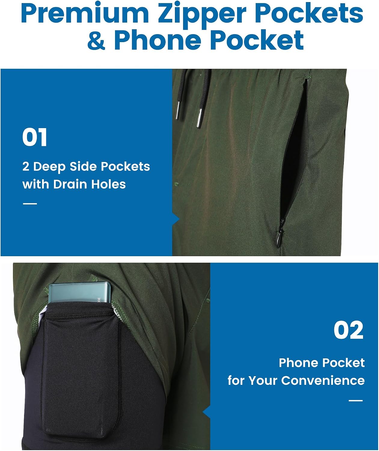 Thumbnail 3 de MaaMgic 5in Mens Swim Shorts