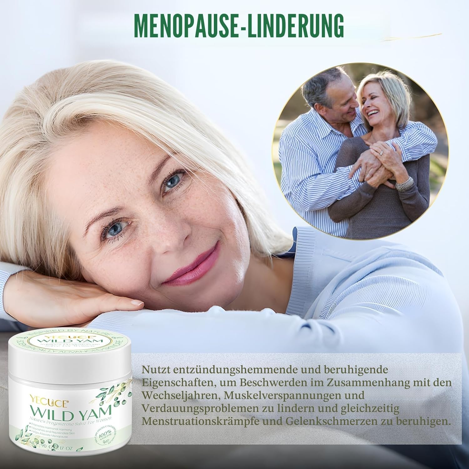 Thumbnail 1 de Wild Yam Creme für Hormonhaushalt | Wechseljahre sofort