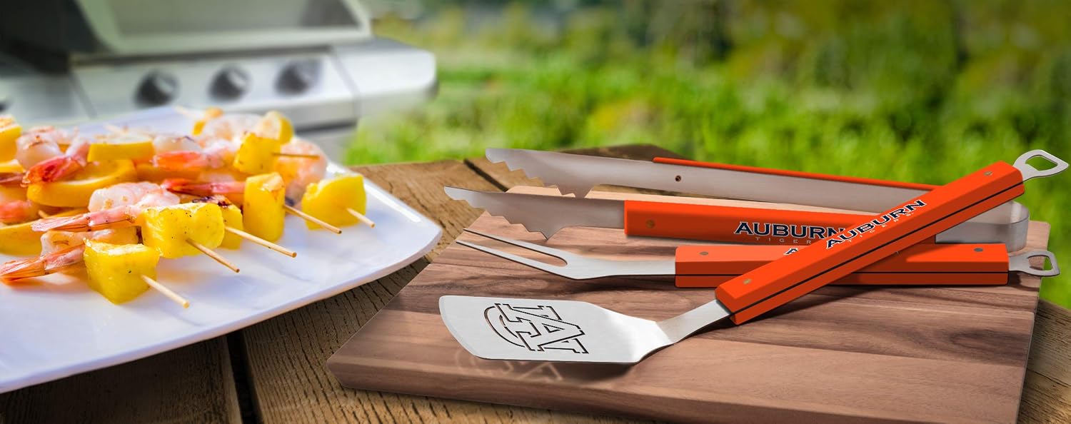 Detalle 2 de YouTheFan NCAA Spirit Series 3pc BBQ Set