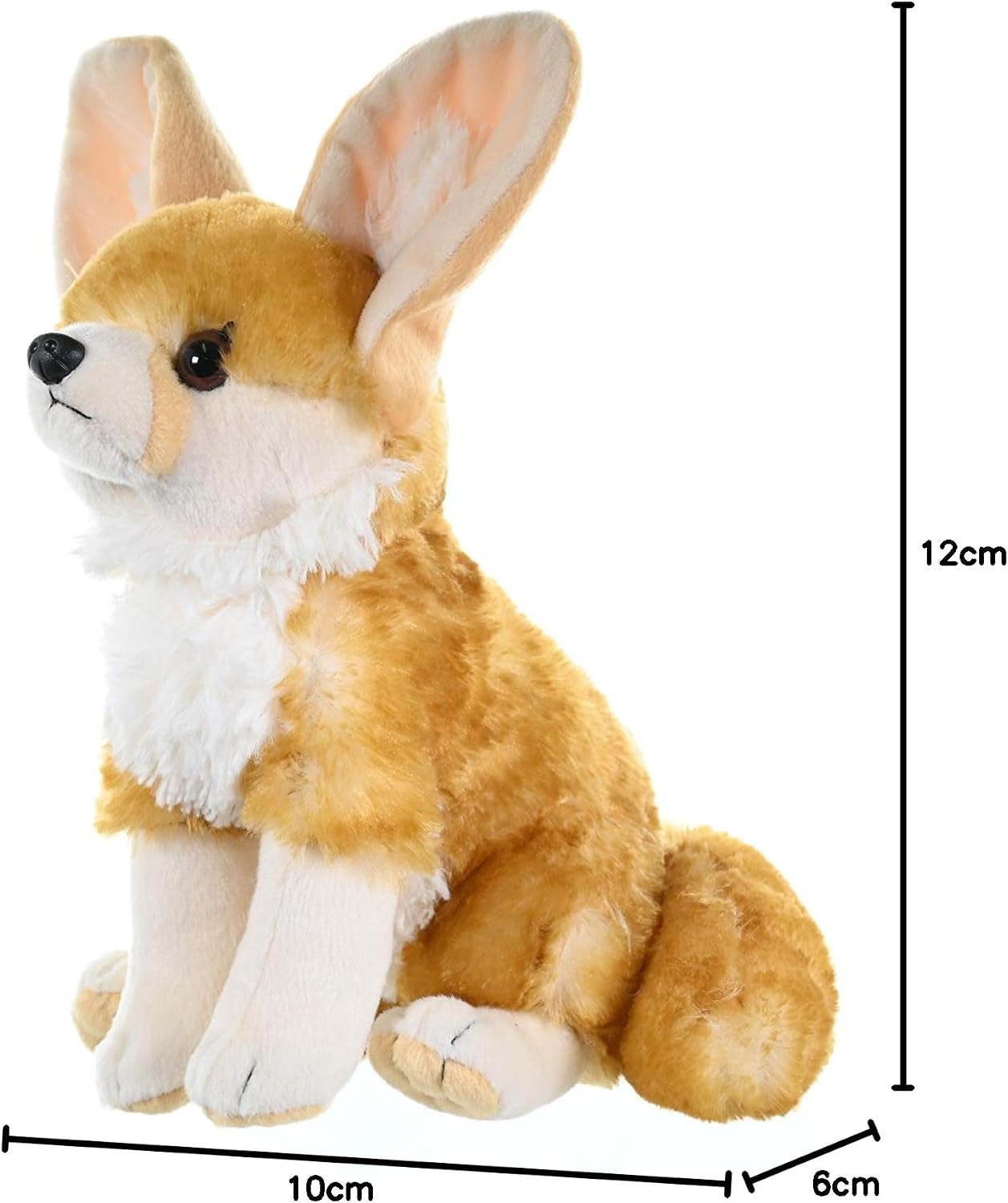 Thumbnail 6 de Wild Republic Cuddlekins Renard du Fennec 30 cm