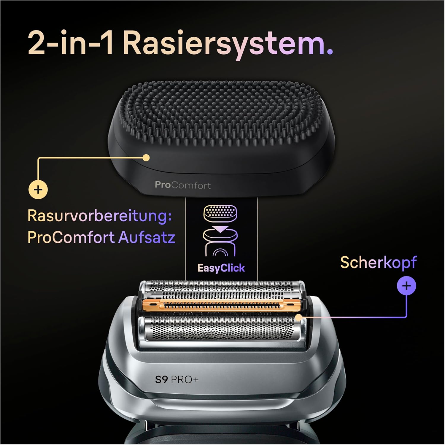 Thumbnail 2 de Braun Series 9 PRO+ Elektrorasierer 9690cce