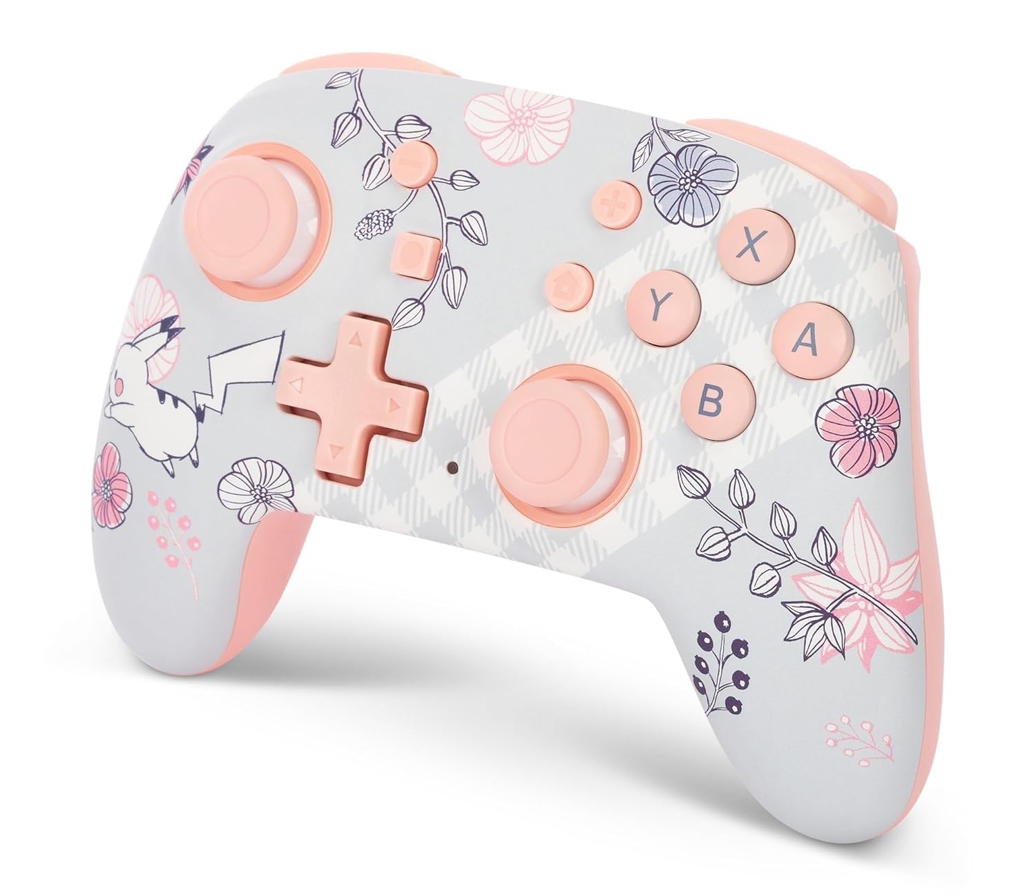 Thumbnail 4 de PowerA Nano Enhanced Wireless Controller for Nintendo Switch (Pikachu Garden) — Bluetooth mini gamepad with motion controls