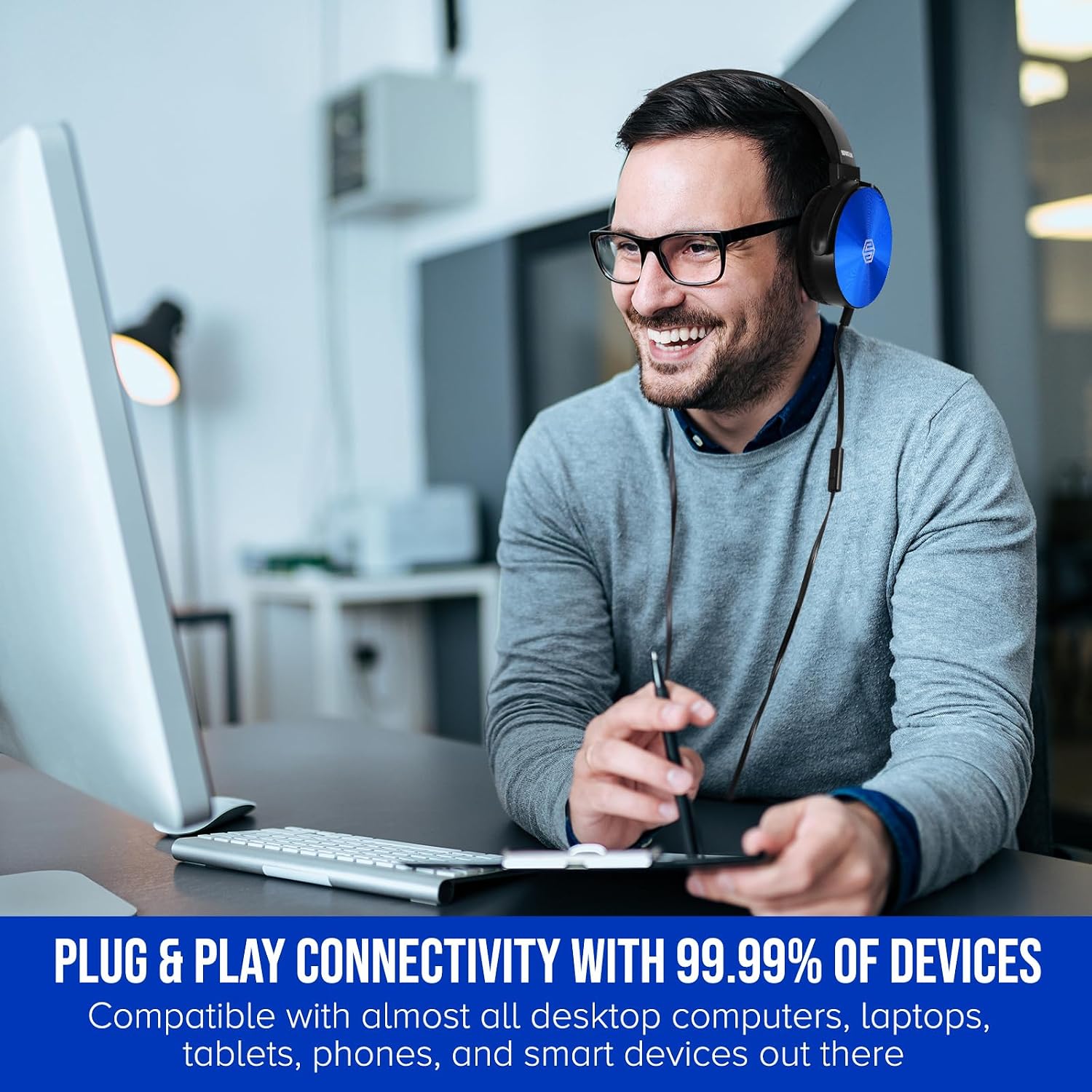 Thumbnail 4 de Classroom Headphones 25-Pack with Microphone