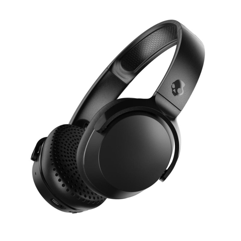 Detalle de Skullcandy Riff 2, auriculares inalámbricos circumaurales Bluetooth 5.2 negros