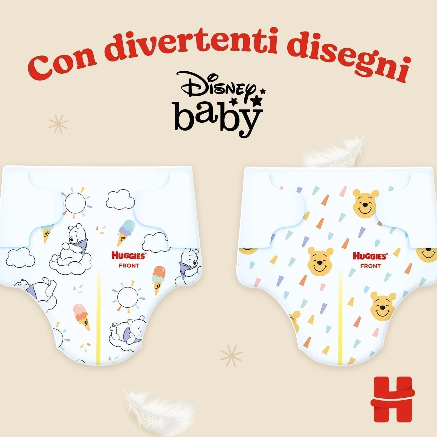 Thumbnail 5 de HUGGIES Extra Care Taglia 2 104 pz