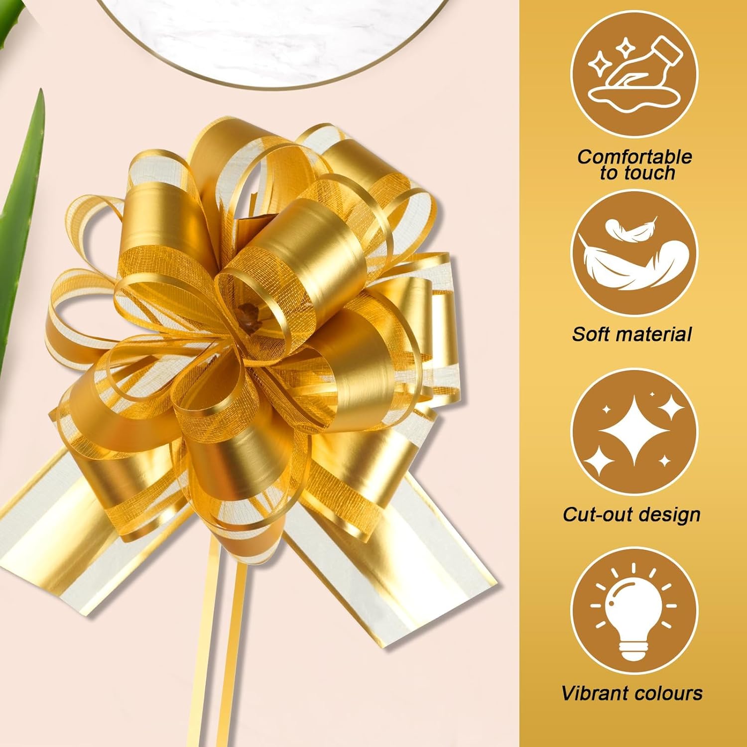 Thumbnail 2 de TayBong 20 Stück Geschenkschleife 16cm 🎀