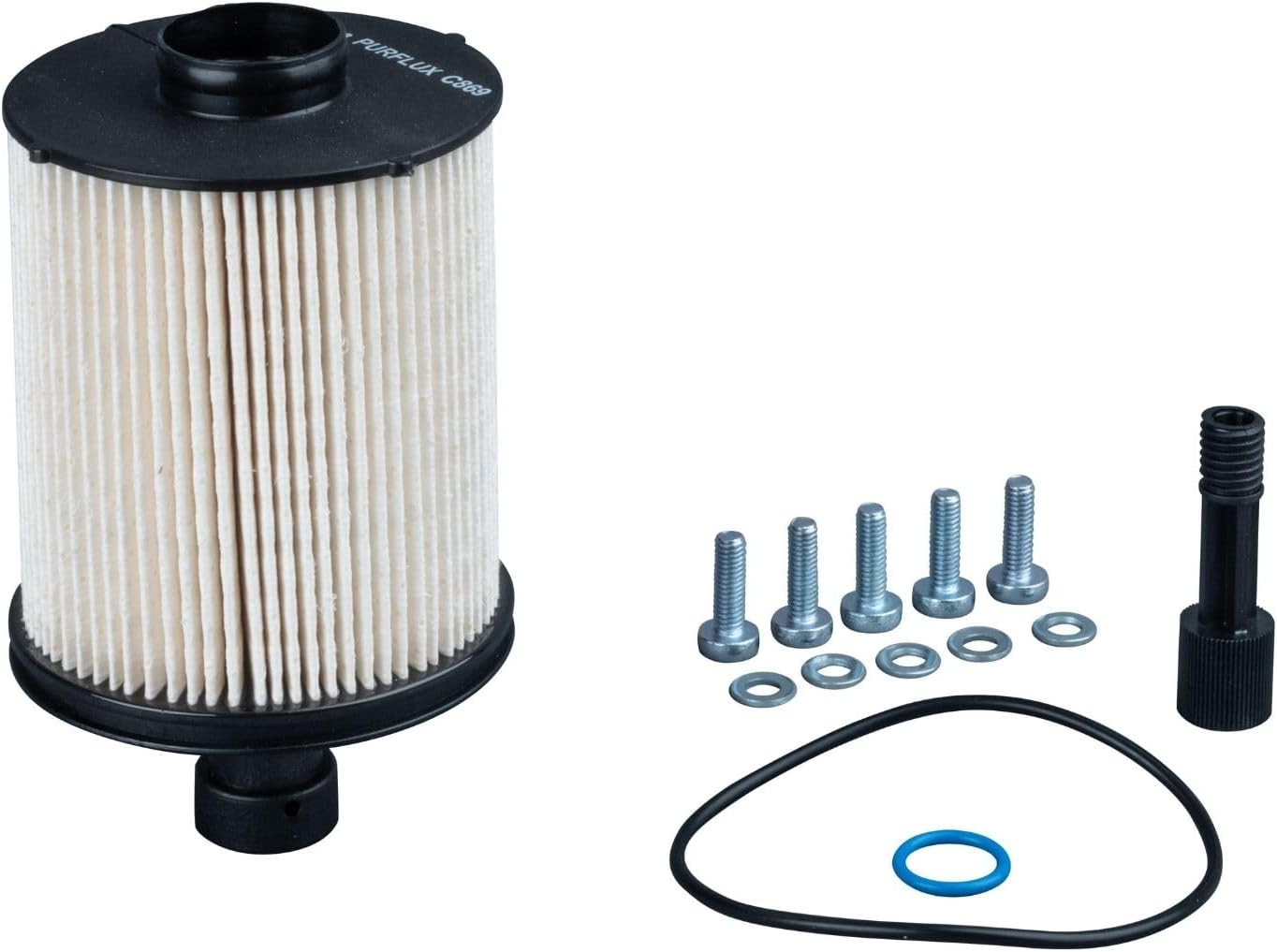 Detalle de PURFLUX filtre à carburant (cartouche filtrante) compatible Mercedes-Benz Vito Tourer (W447) – références OE 95528459 / 0000900200 / 4474770000