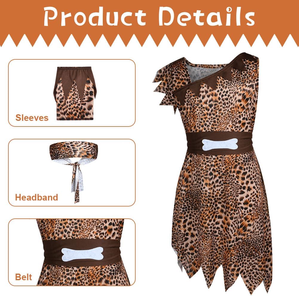Detalle de AYBUY Costume delle Caverne per bambini
