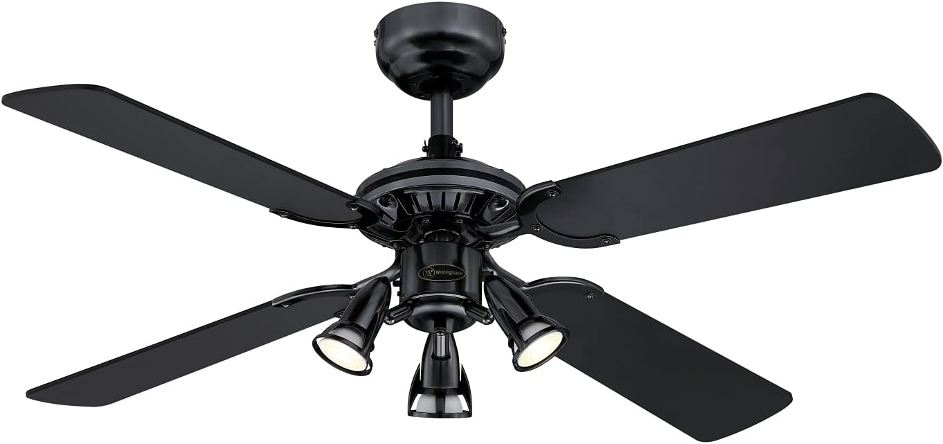 Detalle de Westinghouse 73061 Princess Euro – wentylator sufitowy 105 cm z oświetleniem