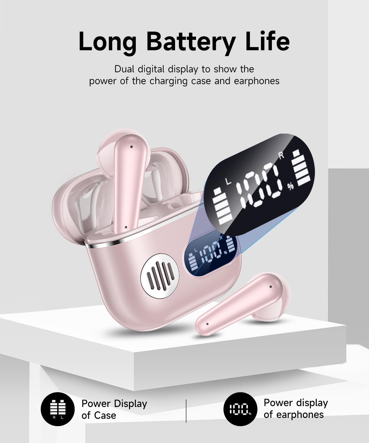 Detalle 2 de Wireless Earbuds 2025 Sport 48H playtime