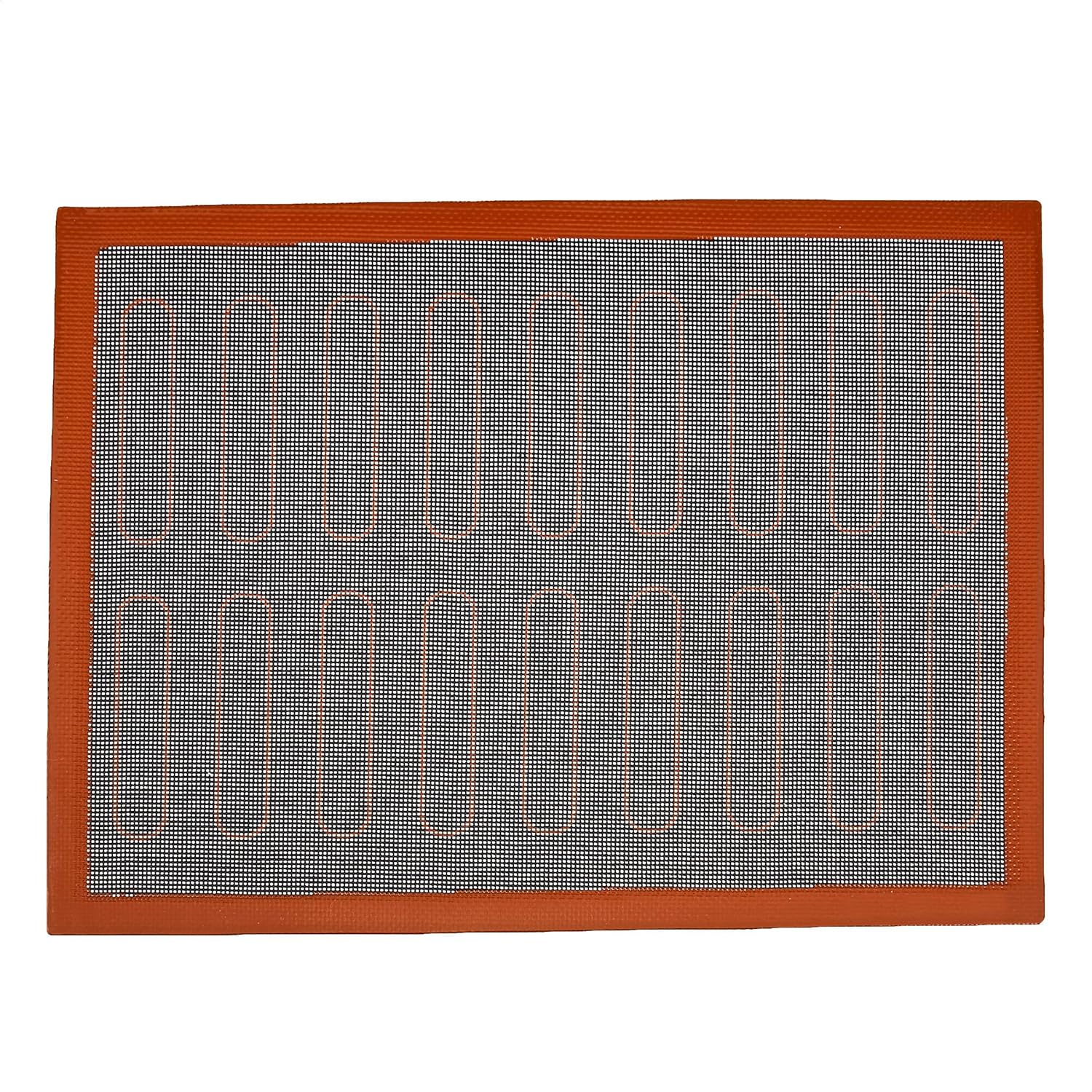 Detalle de Amazon Basics Silikon-Backmatte, 2 Stück, 40 × 30 cm, antihaftend und wiederverwendbar