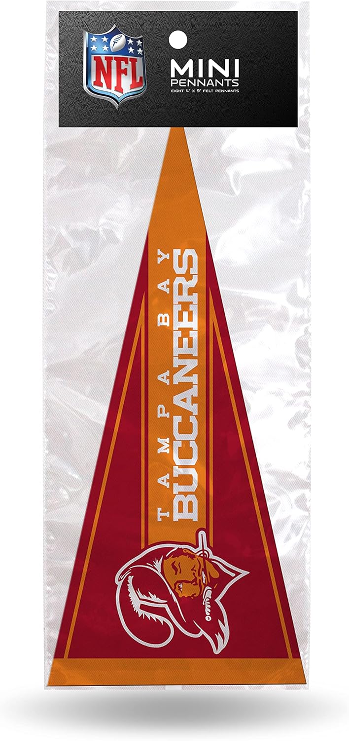Thumbnail 5 de Rico Industries NFL Football Retro Felt Mini Pennant Team Set (8 Pieces, 4" x 9")