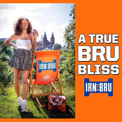 Thumbnail 7 de IRN-BRU Carbonated Soft Drink, 24 Pack, 330ml Cans