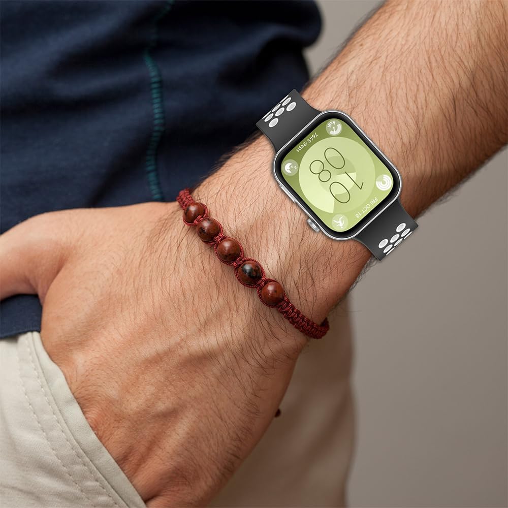 Thumbnail 4 de Breathable Silicone Watch Strap for Huawei Watch Fit 3/4/5 Series