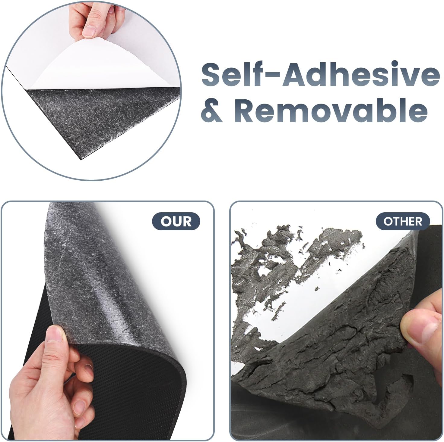 Thumbnail 5 de Garagen Wandschutz 200 x 20 cm schwarz