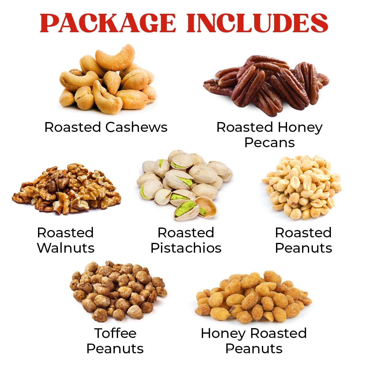 Thumbnail 3 de Simple Orchards Mixed Cravings Gourmet Collection Nut Gift Basket, 7-Section Platter