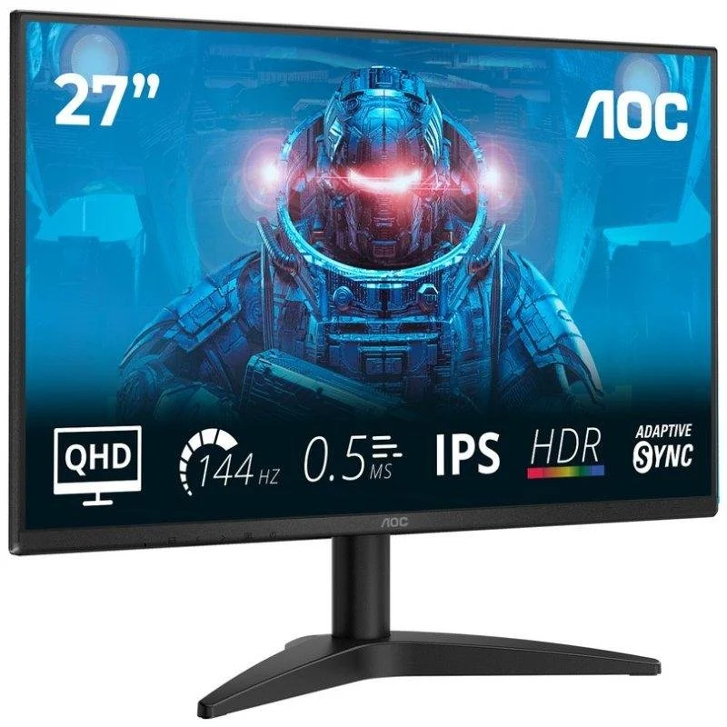 Detalle 2 de Monitor AOC Q27B36X 27" QHD 144 Hz IPS con HDR10 y AdaptiveSync