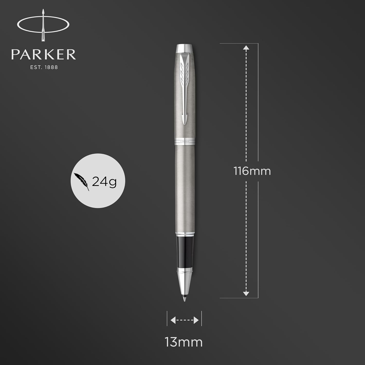 Detalle de Parker IM BolĂgrafo roller punta fina đź–Š