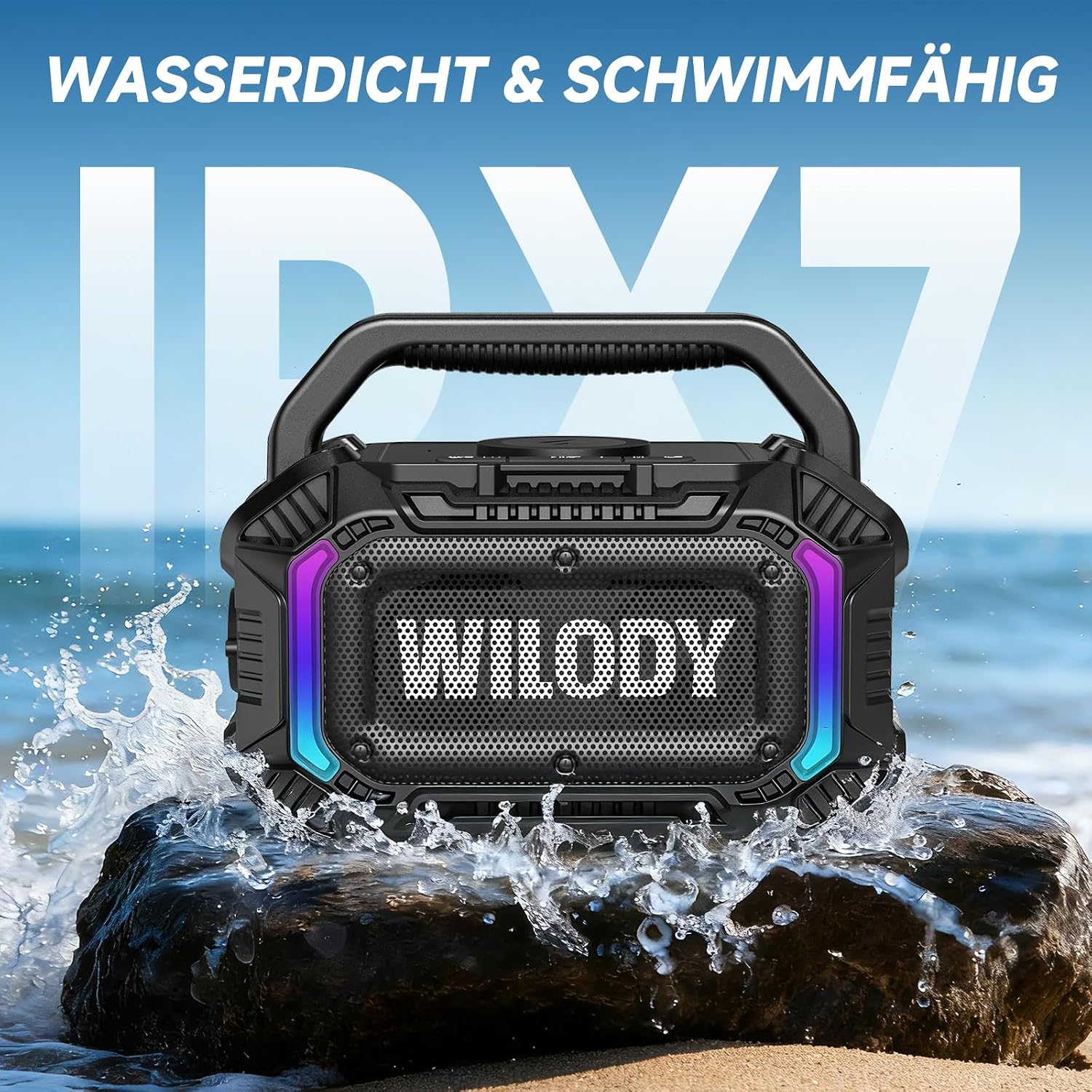 Thumbnail 2 de Wilody Bluetooth Lautsprecher Groß 100W