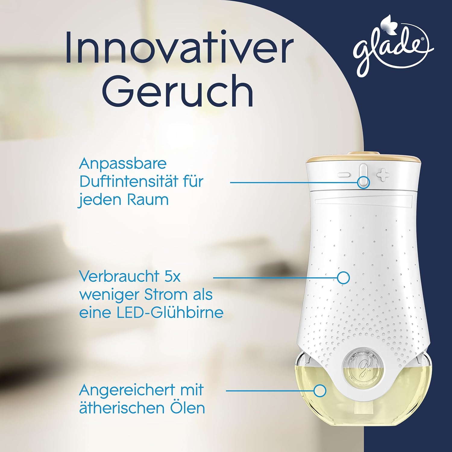 Thumbnail 6 de Glade Electric Scented Oil Nachfüller – 3 × 20 ml, Refreshing Air