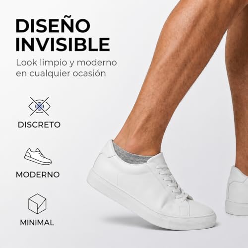 Thumbnail 4 de PS PROUTHS 12 Pares: Calcetines Tobilleros Hombre y Mujer, 90%+ Algodón, Pack 12 Pairs