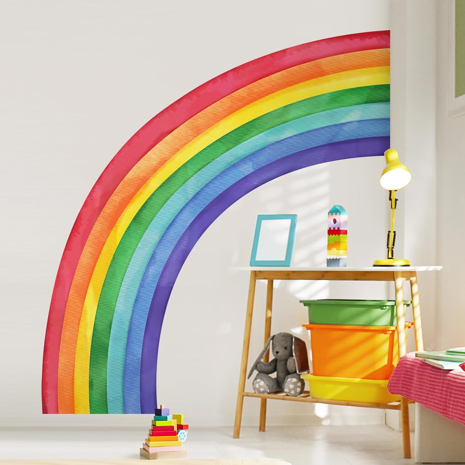 Detalle 2 de Rainbow wall stickers 158 x 143 cm