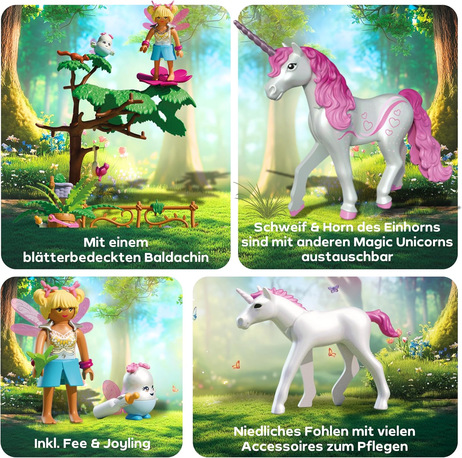 Thumbnail 3 de PLAYMOBIL Magic Unicorns – Zauberhafter Einhornstall (71839) für Fantasieräuberinnen und -räuber ab 4 Jahren
