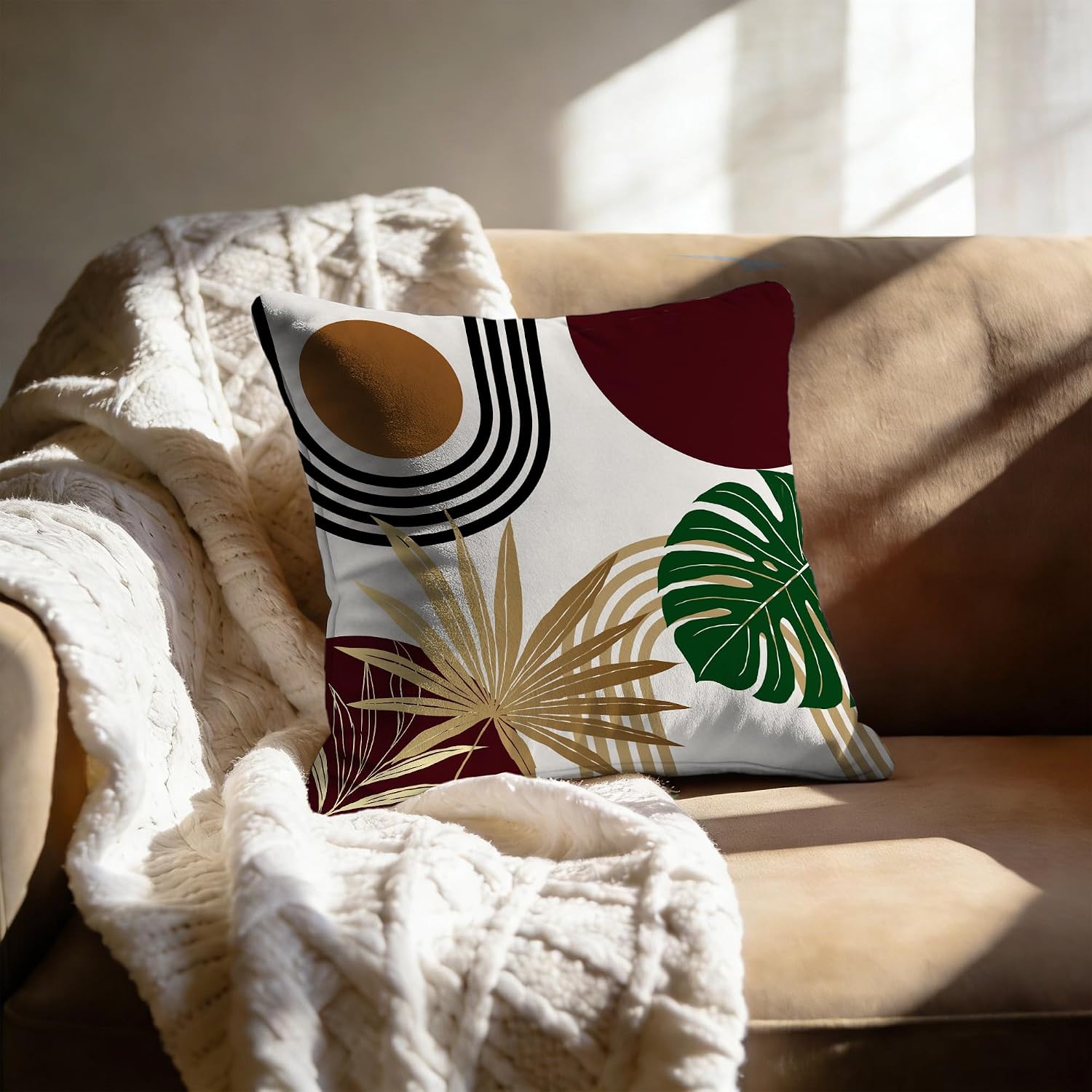 Thumbnail 5 de JSKLKGHN Throw Pillow Covers, 18x18 Inch