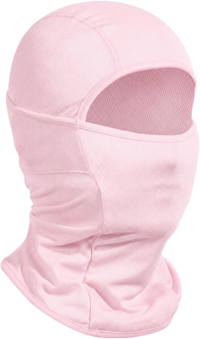 Detalle de Achiou Ski Mask Balaclava, Breathable All-Season Face Cover with SPF >50