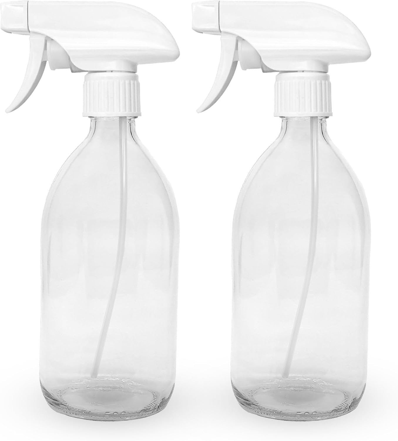 Detalle 2 de BIOHY Sprühkopf Tex Spray in Rot (2er-Set) – Sprühaufsatz für Flaschen mit 28/410-Gewinde