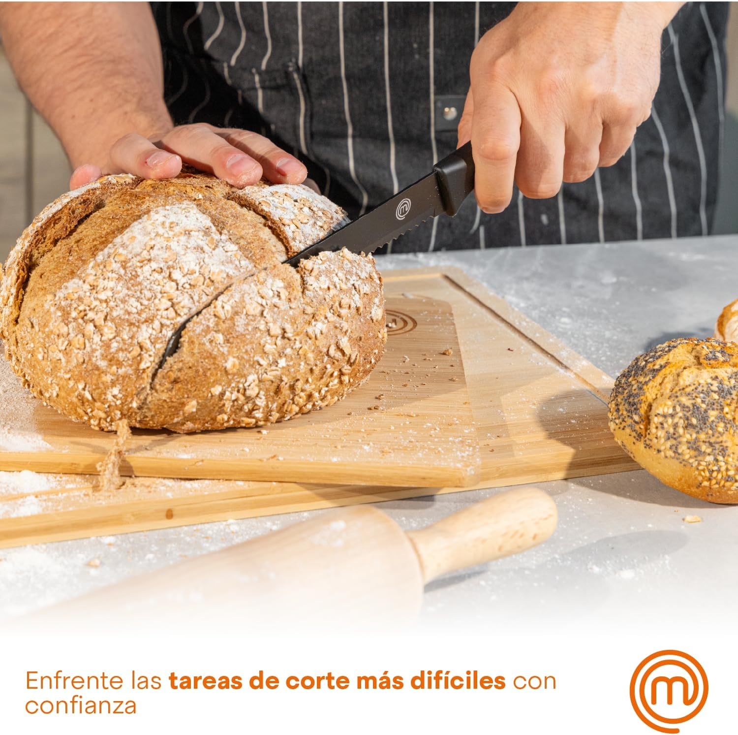 Thumbnail 5 de MasterChef Set de Cuchillos de Cocina 5 Piezas 🗡