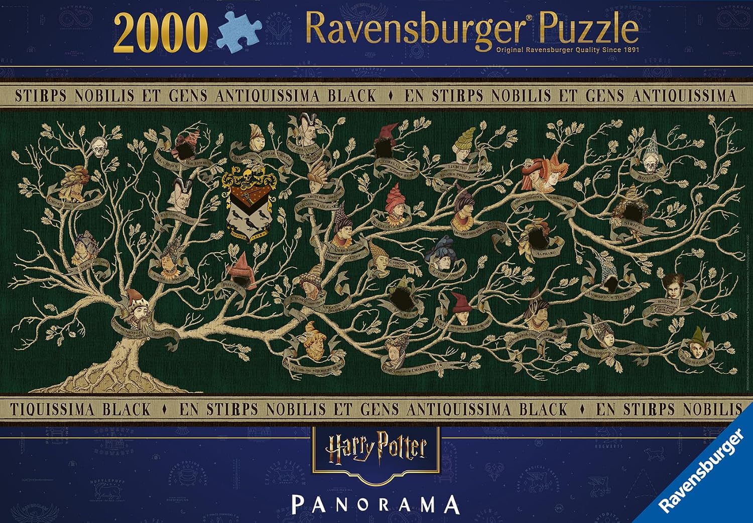 Detalle 2 de Ravensburger Puzzle Harry Potter 2000 pièces