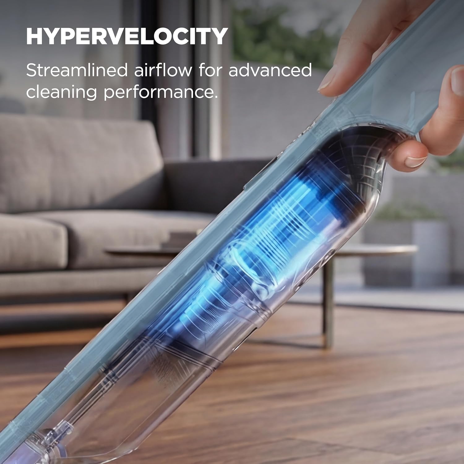 Thumbnail 2 de Shark WV201BLBRN WandVac Cordless Hand Vac (1.4 lbs) with Charging Dock in Cove Blue