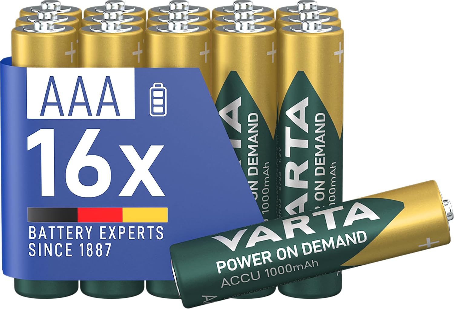 Detalle de VARTA Recharge Accu Power on Demand AAA 800 mAh – 4er-Pack