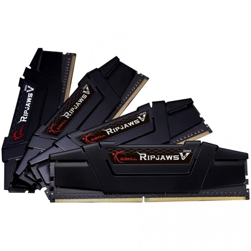 Detalle de G.Skill Ripjaws V DDR4 3200MHz 64GB (4x16GB) CL16 – kit 288-pin DIMM