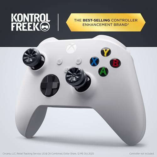Detalle de KontrolFreek FPS Freek Galaxy Black for Xbox One & Series X Controller — 2 Thumbsticks (High-Rise + Mid-Rise)