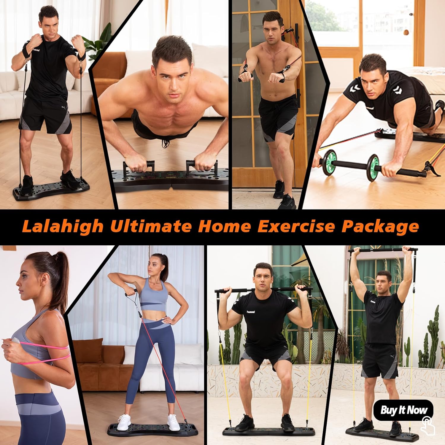Detalle 2 de LALAHIGH Push Up Board 36-in-1 💪