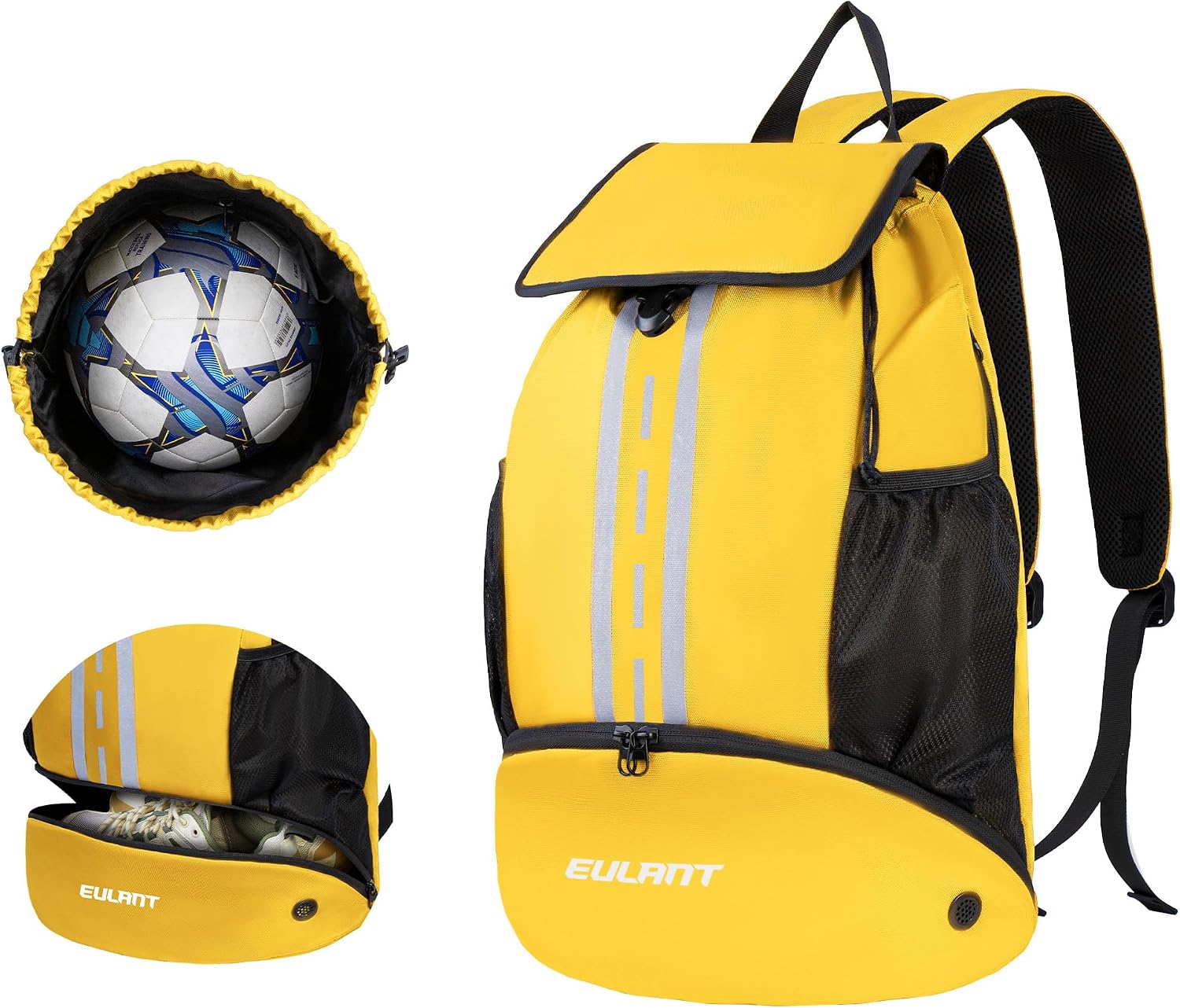 Thumbnail 6 de EULANT Mochila deportiva con compartimento para zapatos 47 cm