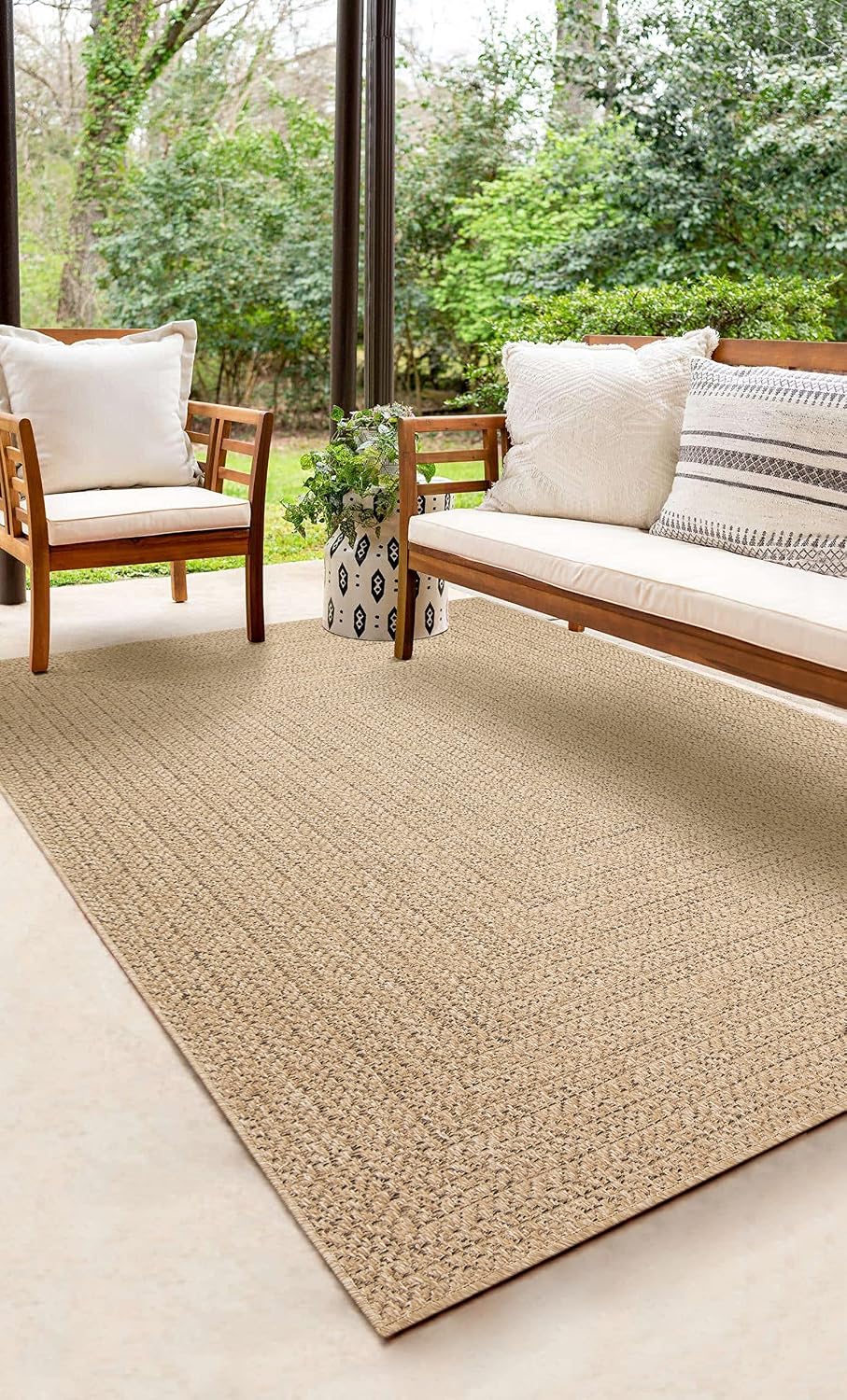 Thumbnail 7 de The Carpet Kansas - Alfombra Yute Natural para Exterior