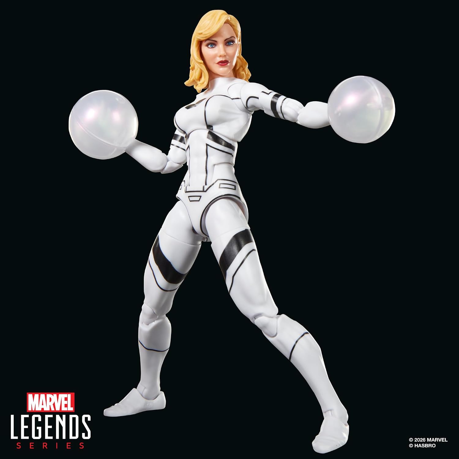 Detalle 1 de Marvel Legends Series Future Foundation-actiefiguren The Thing & Invisible Woman, 15 cm