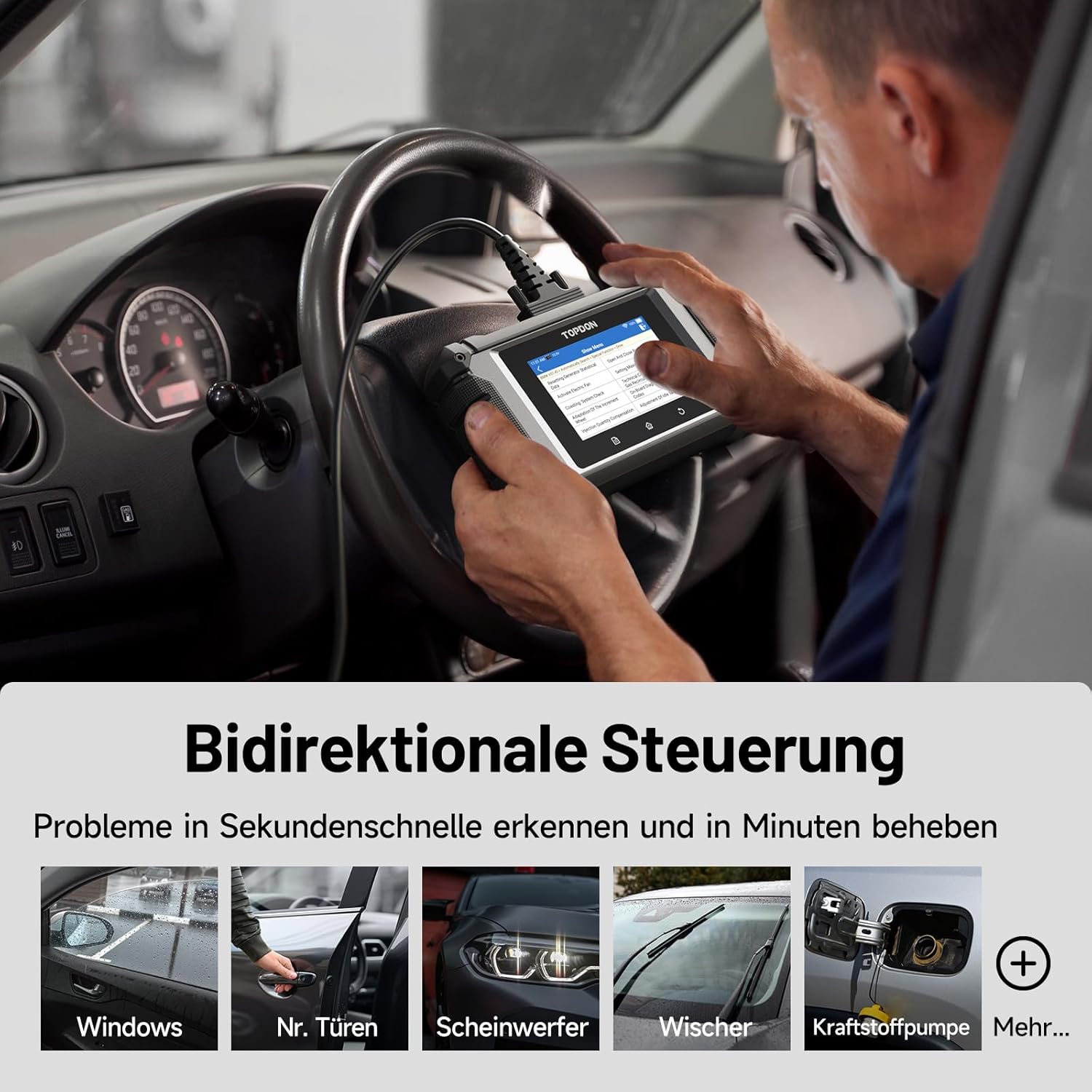 Thumbnail 2 de TOPDON ArtiDiag OBD2 Diagnosegerät 4 Zoll Display