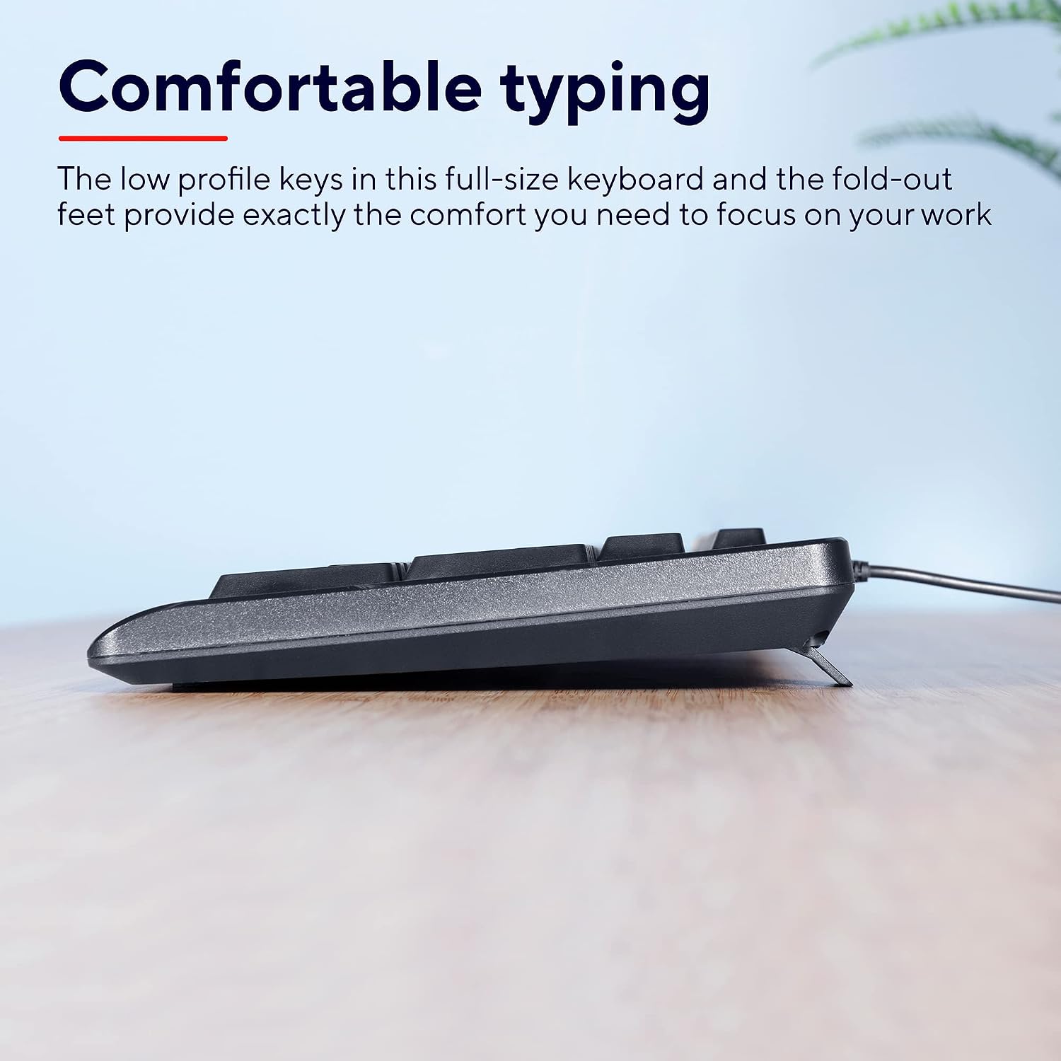 Detalle de Trust Taro wired keyboard mouse 1.8 m