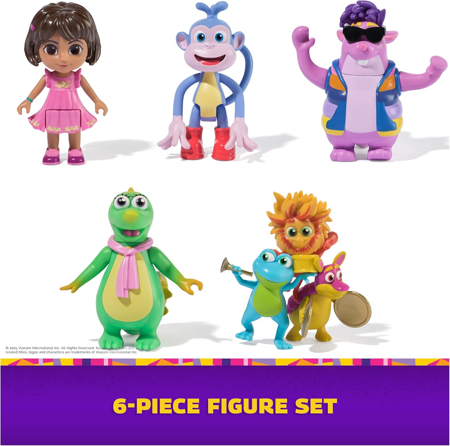 Thumbnail 2 de Dora: Fantastic Friends Gift Pack – Dora, Boots, Tico, Isa & Fiesta Trio Figures
