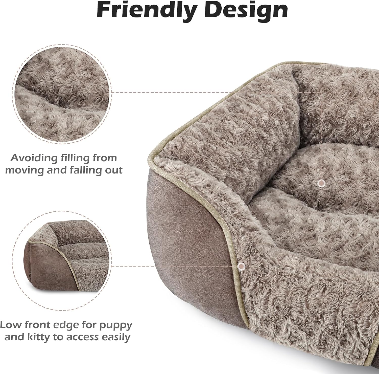 Detalle 1 de INVENHO Medium Dog Bed