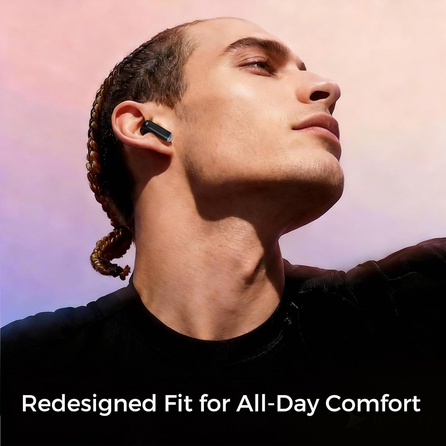 Detalle de yobola Wireless Earbuds: Bluetooth 5.4 In-Ear Headphones with Deep Bass and Clear Calls (IPX7)
