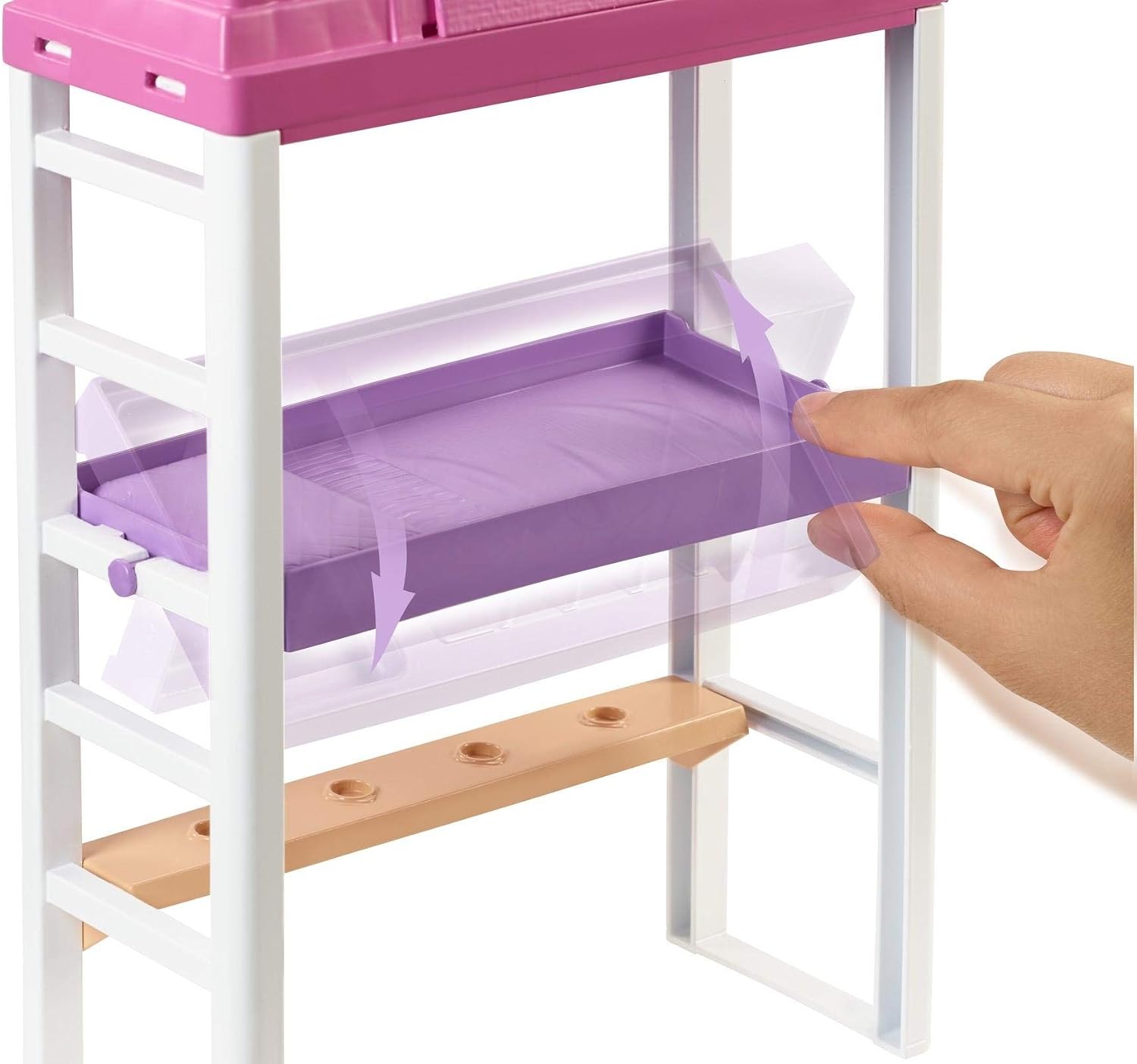 Thumbnail 4 de Barbie FXG52 Bunk Bed Set with Desk, Doll and Accessories