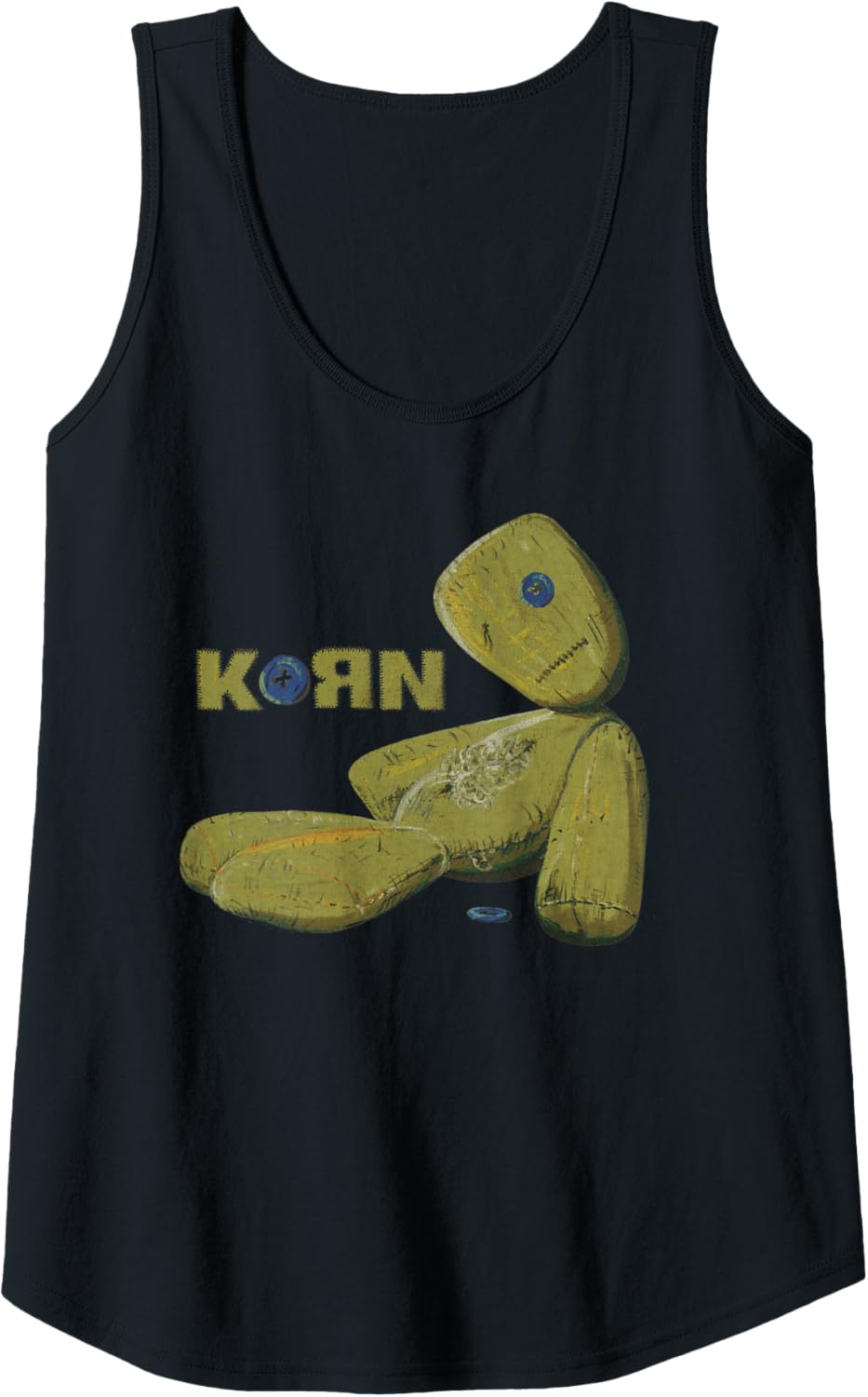 Detalle 1 de Korn Issues Doll Canotta Canotta – Merch ufficiale Korn per fan italiani