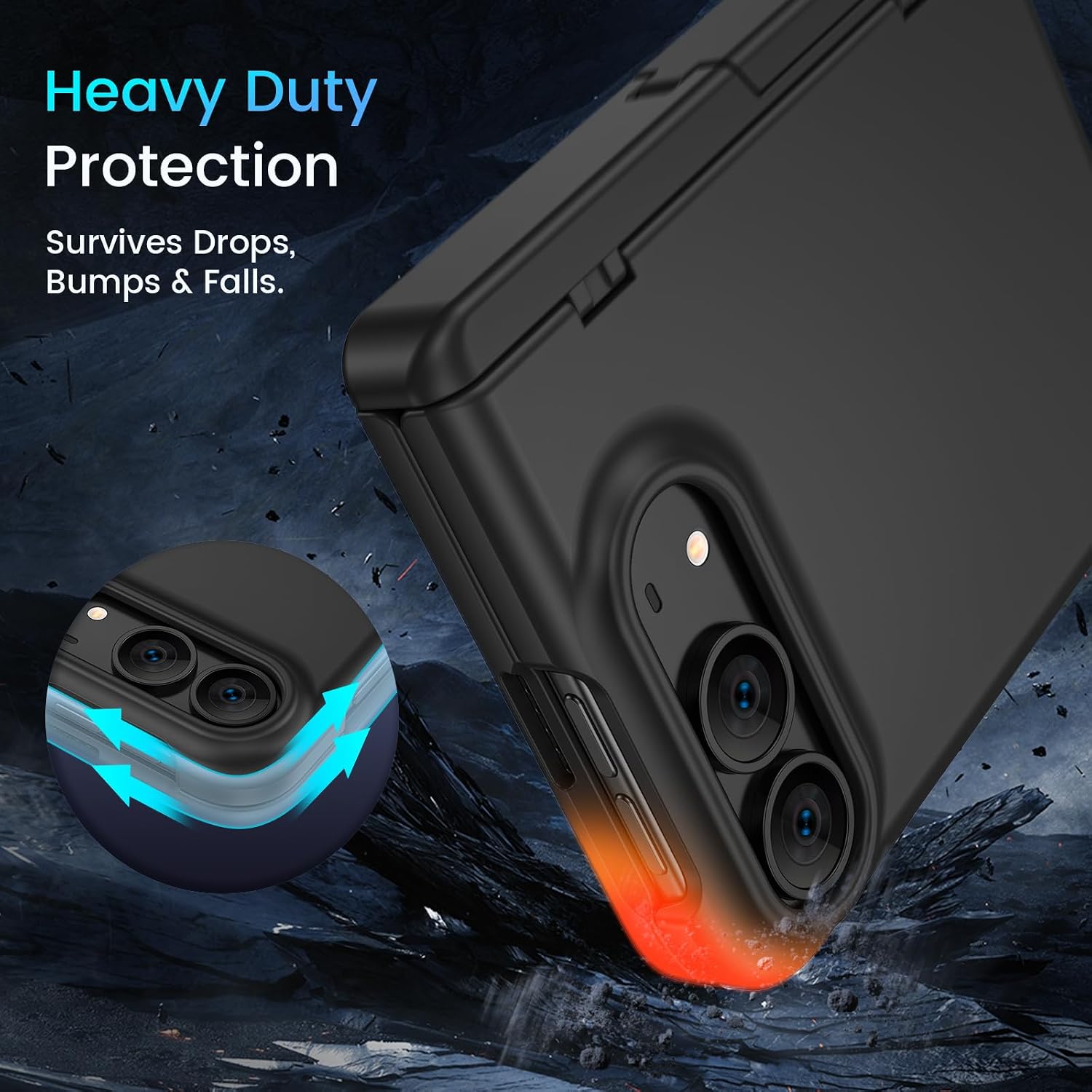 Thumbnail 6 de Caka Magnetic iPhone Duo (2026) Case with Screen Protector and Kickstand